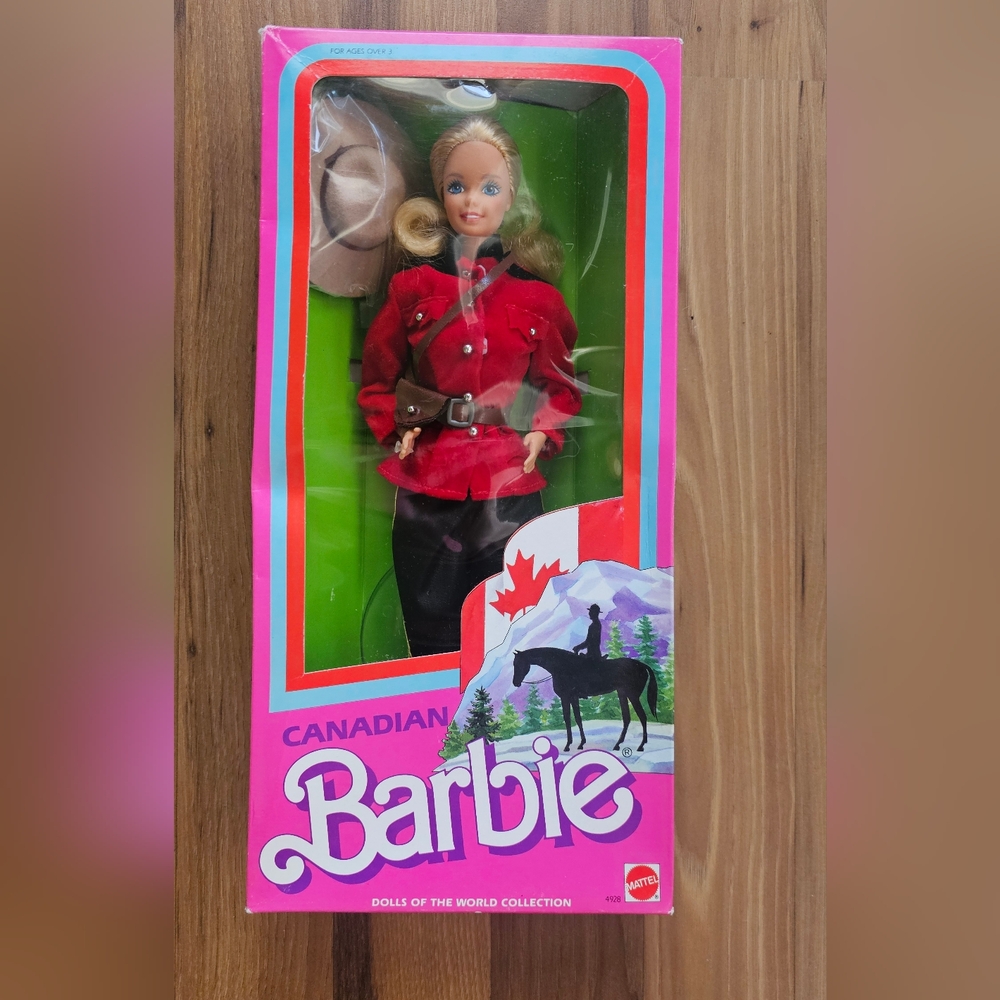 Mattel Canadian Barbie Doll Vintage 1987
